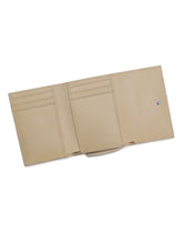 Calfskin French flap wallet with logo - | Dolce & Gabbana