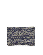 Coated jacquard clutch - | Dolce & Gabbana