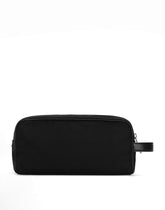 Nylon toiletry bag with rubberized logo - | Dolce & Gabbana