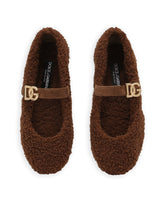 Faux fur ballet flats - | Dolce & Gabbana
