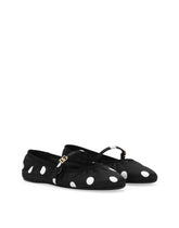 Printed satin ballet flats - | Dolce & Gabbana