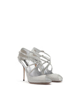 Glittery nappa mordore sandals - | Dolce & Gabbana