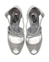 Glittery nappa mordore sandals - | Dolce & Gabbana