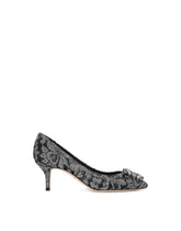 Lurex lace rainbow pumps with brooch detailing - | Dolce & Gabbana