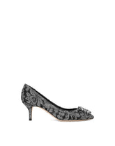 Lurex lace rainbow pumps with brooch detailing - | Dolce & Gabbana