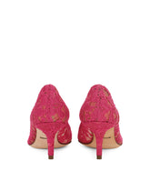 TAORMINA LUREX LACE PUMPS WITH CRYSTALS - | Dolce & Gabbana