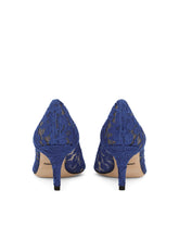 TAORMINA LUREX LACE PUMPS WITH CRYSTALS - | Dolce & Gabbana