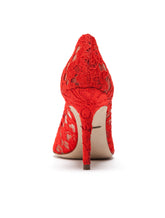 Taormina lace pumps with crystals - | Dolce & Gabbana