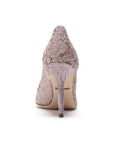 Taormina lace pumps with crystals - | Dolce & Gabbana