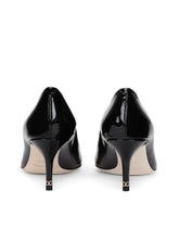 Pointed varnish pumps with medium heel - | Dolce & Gabbana