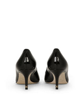 Pointed varnish pumps with medium heel - | Dolce & Gabbana