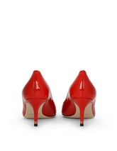 Pointed varnish pumps with medium heel - | Dolce & Gabbana