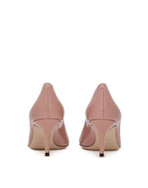 Pointed varnish pumps with medium heel - | Dolce & Gabbana