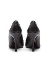 CALFSKIN PUMPS WITH DG AMORE LOGO - | Dolce & Gabbana