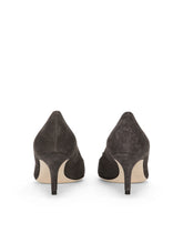 Suede pointed pumps with mid heel - | Dolce & Gabbana