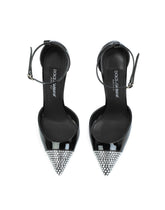Patent leather pumps with fusible rhinestones - | Dolce & Gabbana