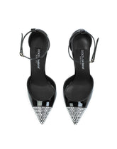 Patent leather pumps with fusible rhinestones - | Dolce & Gabbana