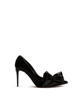 Patent leather pumps with ruches - | Dolce & Gabbana