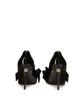 Patent leather pumps with ruches - | Dolce & Gabbana