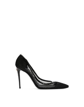 Mesh and patent leather pumps - | Dolce & Gabbana