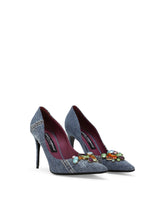 Patchwork denim pumps - | Dolce & Gabbana