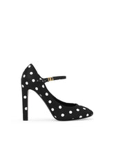 Printed satin Mary Janes - | Dolce & Gabbana