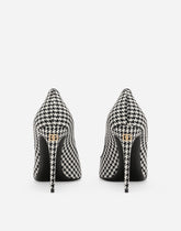 Houndstooth fabric pumps - | Dolce & Gabbana