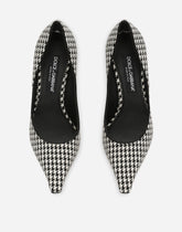 Houndstooth fabric pumps - | Dolce & Gabbana
