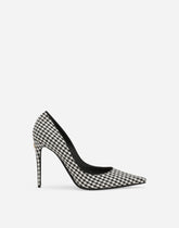 Houndstooth fabric pumps - | Dolce & Gabbana