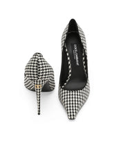 Houndstooth fabric pumps - | Dolce & Gabbana