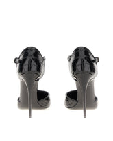 Crocodile-print calfskin T-bar pumps - | Dolce & Gabbana