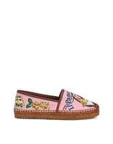 Printed canvas espadrilles - | Dolce & Gabbana