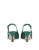 DG Amore pointed leather slingback - | Dolce & Gabbana