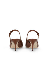 DG Amore pointed leather slingback - | Dolce & Gabbana