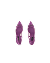 SLING BACK SHOES IN IGUANA PRINT LEATHER AND MESH - | Dolce & Gabbana