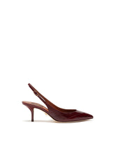 Slingbacks in eel - | Dolce & Gabbana