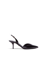 POLISHED CALFSKIN SLINGBACKS - | Dolce & Gabbana