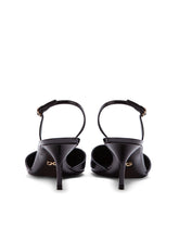 POLISHED CALFSKIN SLINGBACKS - | Dolce & Gabbana