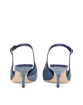 Devotion slingbacks in patchwork denim - | Dolce & Gabbana