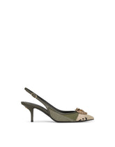 Devotion slingbacks in camouflage patchwork - | Dolce & Gabbana