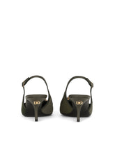 Devotion slingbacks in camouflage patchwork - | Dolce & Gabbana