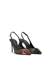 Camouflage patchwork slingbacks - | Dolce & Gabbana