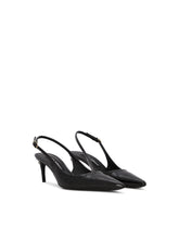 Tortoiseshell-print patent leather slingbacks - | Dolce & Gabbana