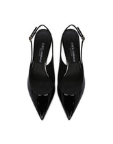 Patent leather Cardinale slingbacks - | Dolce & Gabbana