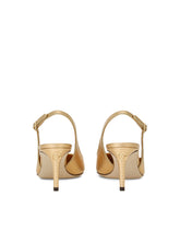 Foiled calfskin slingbacks - | Dolce & Gabbana