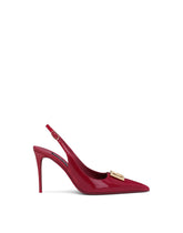 Polished calfskin slingbacks - | Dolce & Gabbana