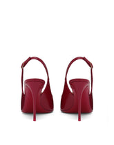 Polished calfskin slingbacks - | Dolce & Gabbana