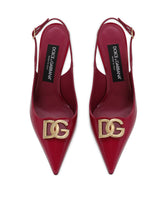 Polished calfskin slingbacks - | Dolce & Gabbana