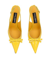 Patent leather slingbacks - | Dolce & Gabbana