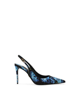 Charmeuse slingbacks - | Dolce & Gabbana